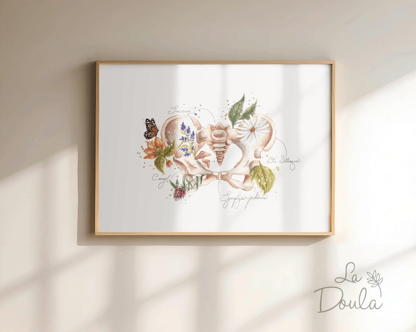 Affiche aquarelle BERCEAU