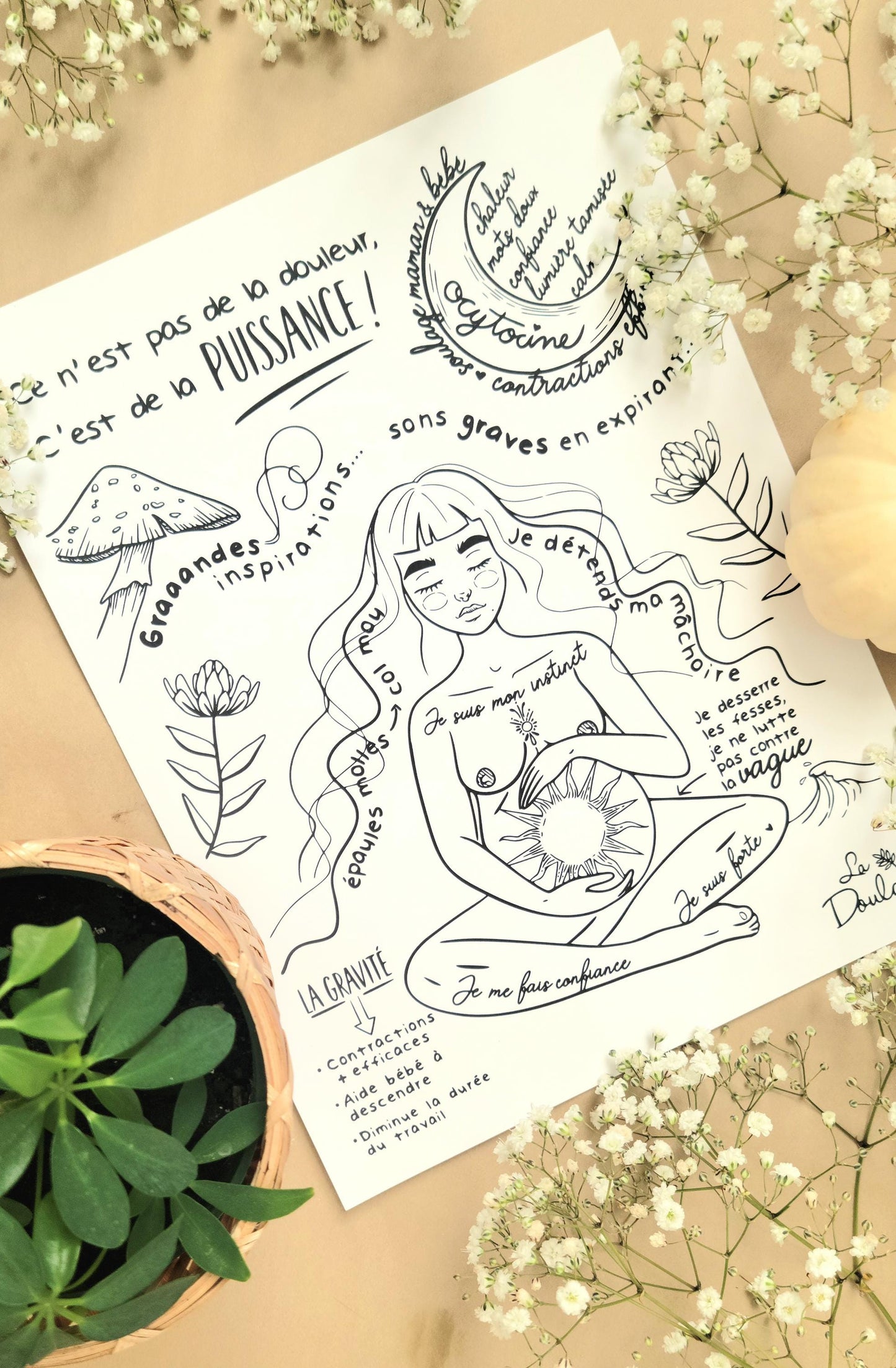 Femme en Travail