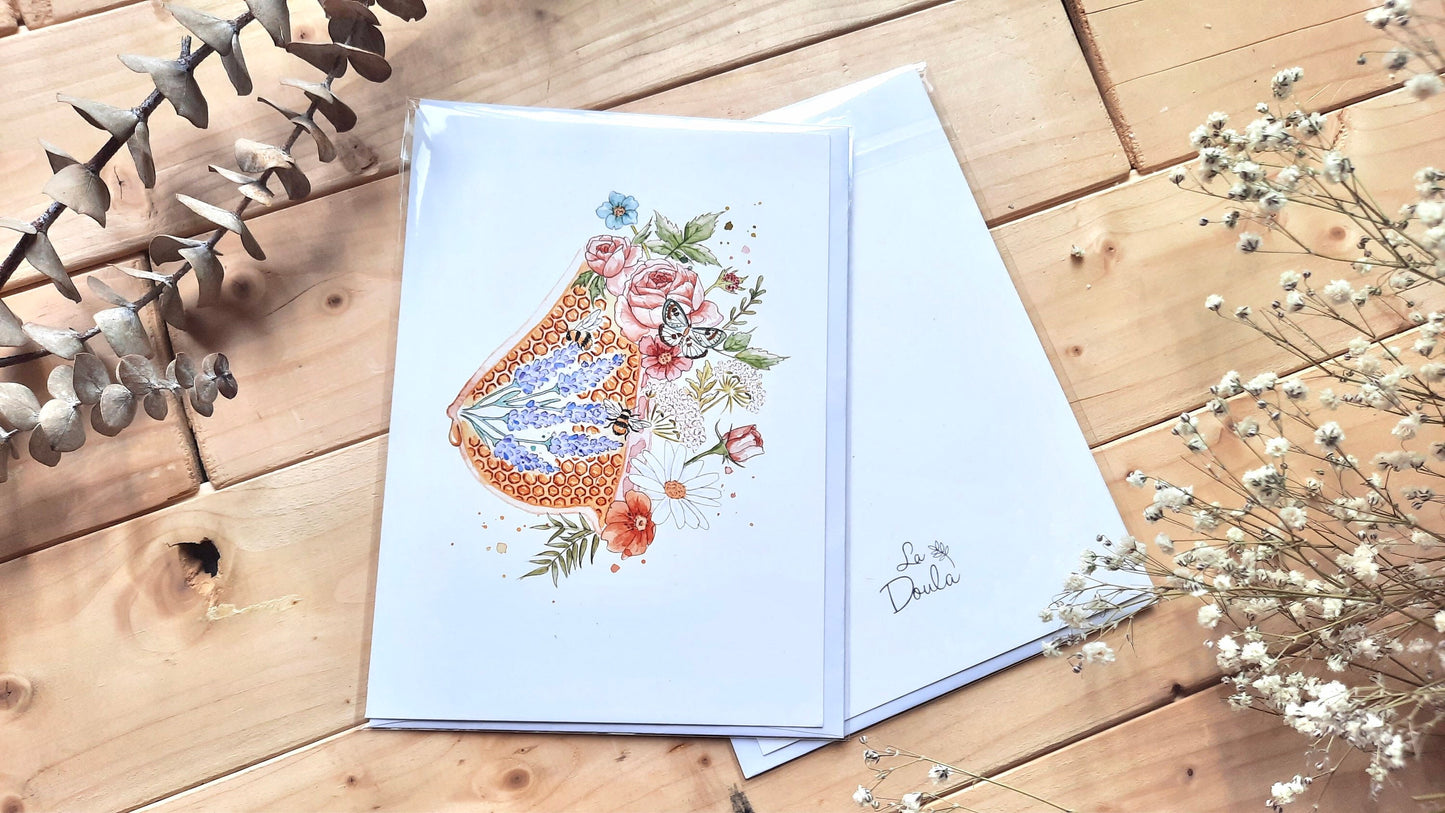 Carte de souhaits OR LIQUIDE