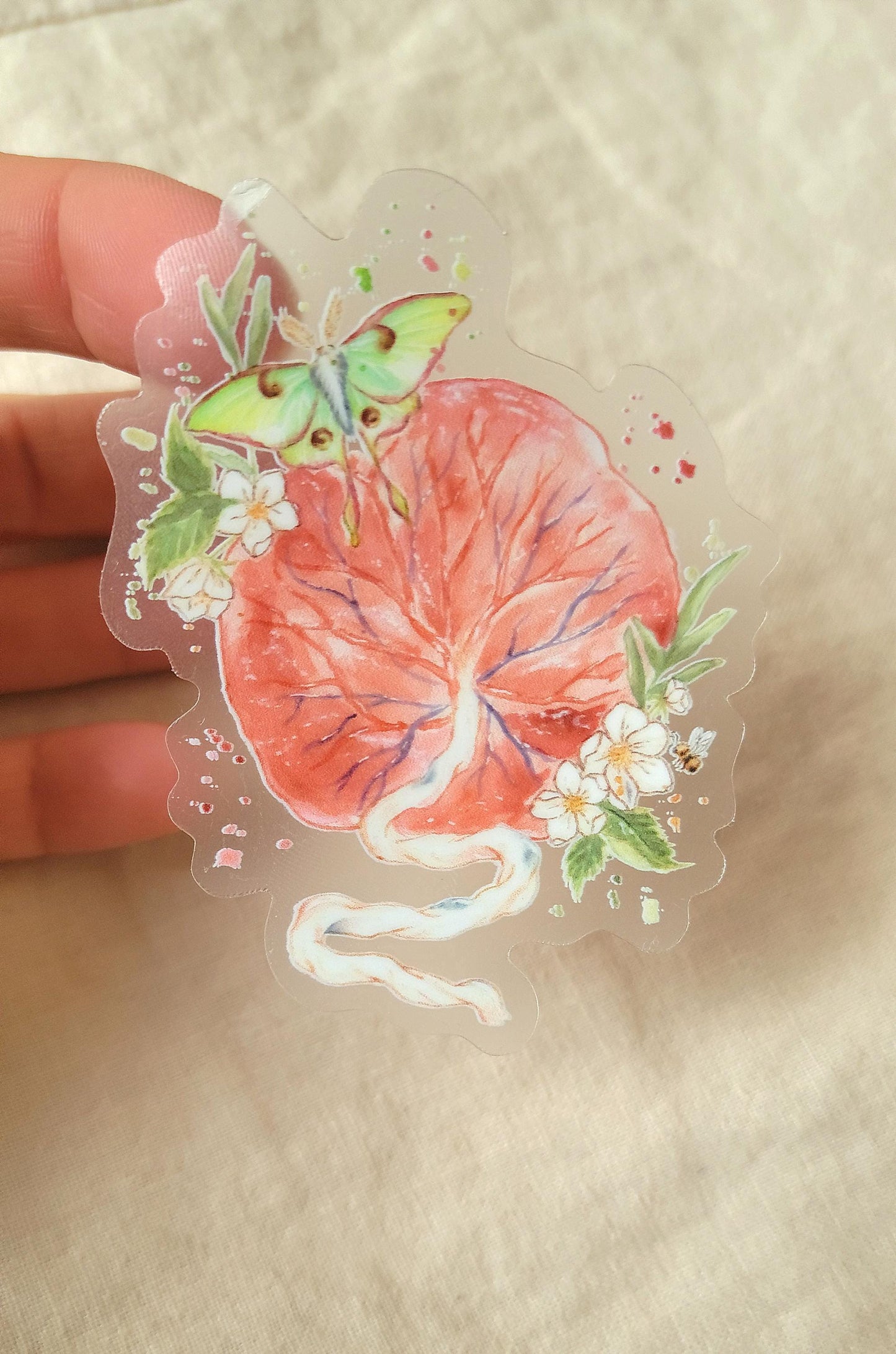 Sticker hydrofuge en vinyle L'ÉPHÉMÈRE