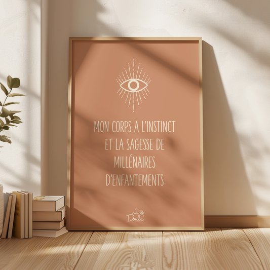 Affiche Affirmation H