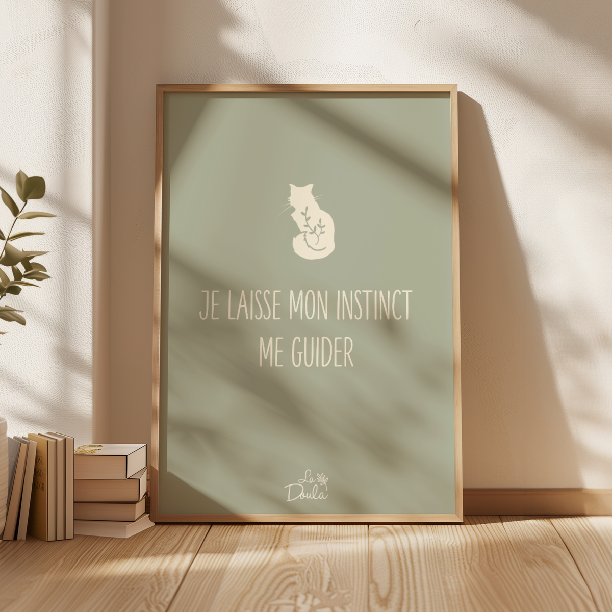 Affiche Affirmation J