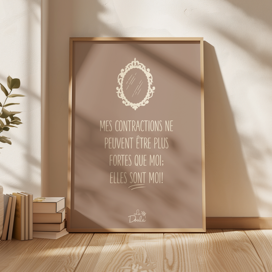 Affiche Affirmation P
