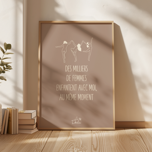 Affiche Affirmation Q