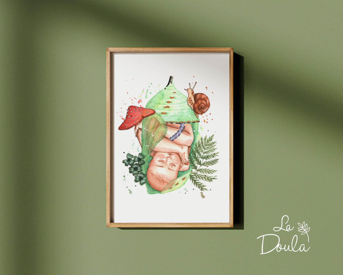 LITHA Watercolor Print