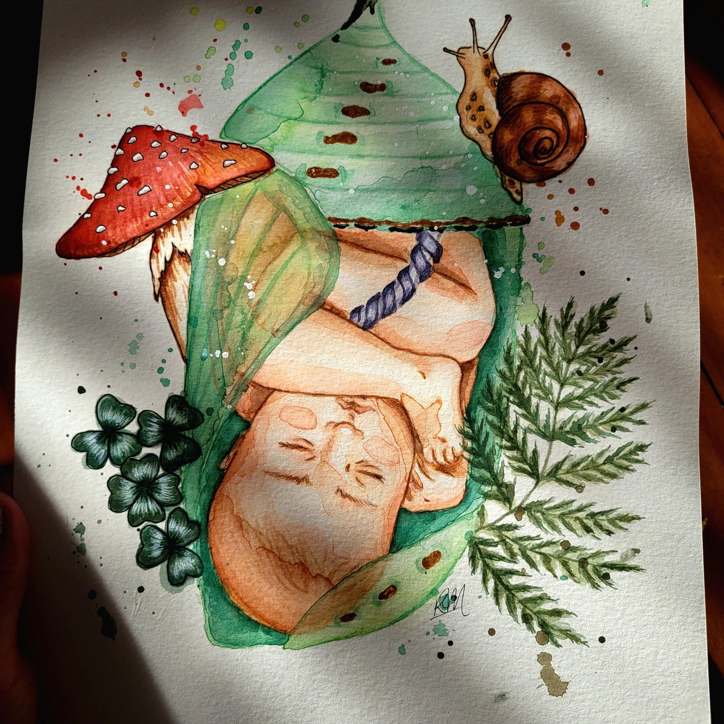 LITHA Watercolor Print