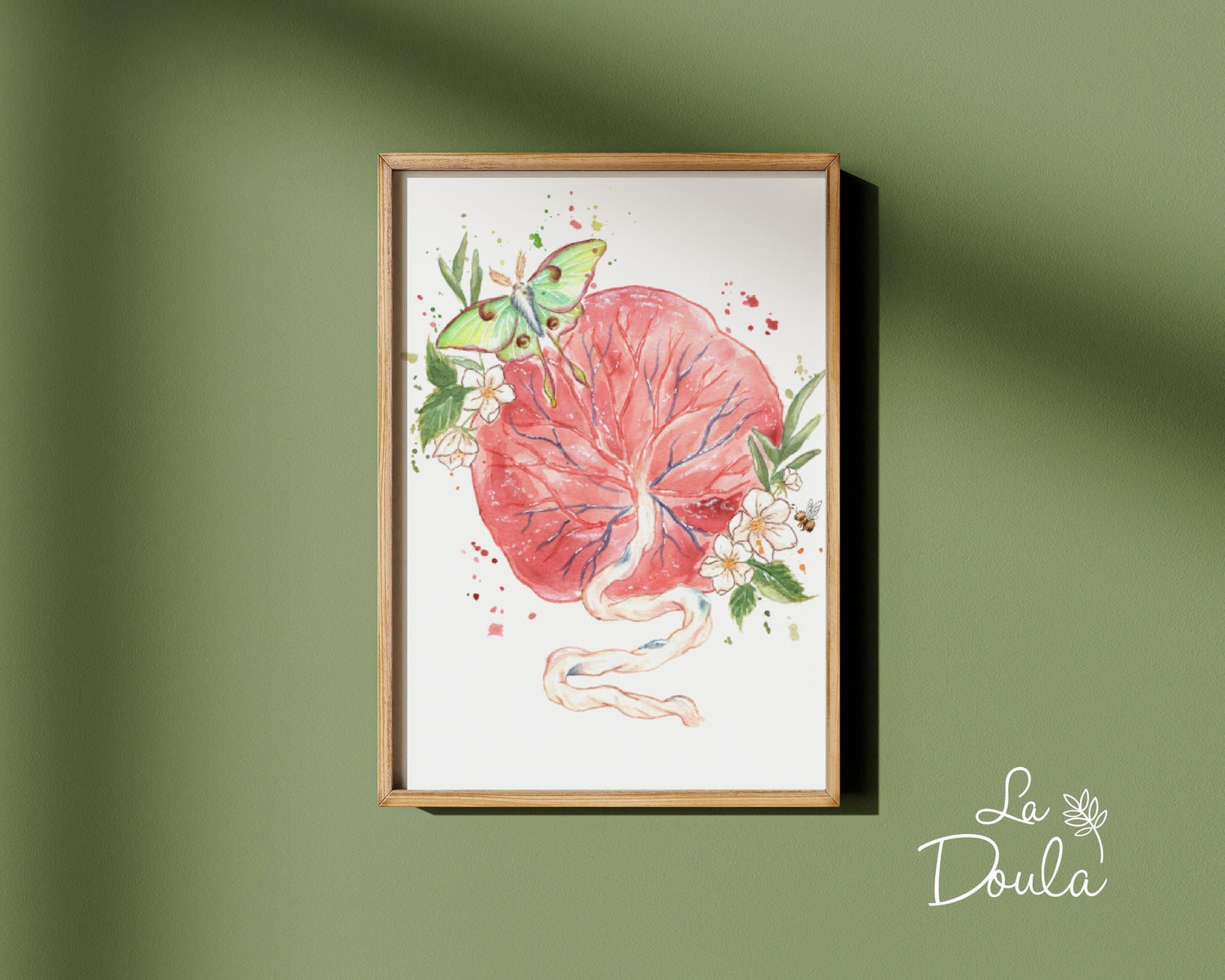 Affiche Aquarelle L'ÉPHÉMÈRE