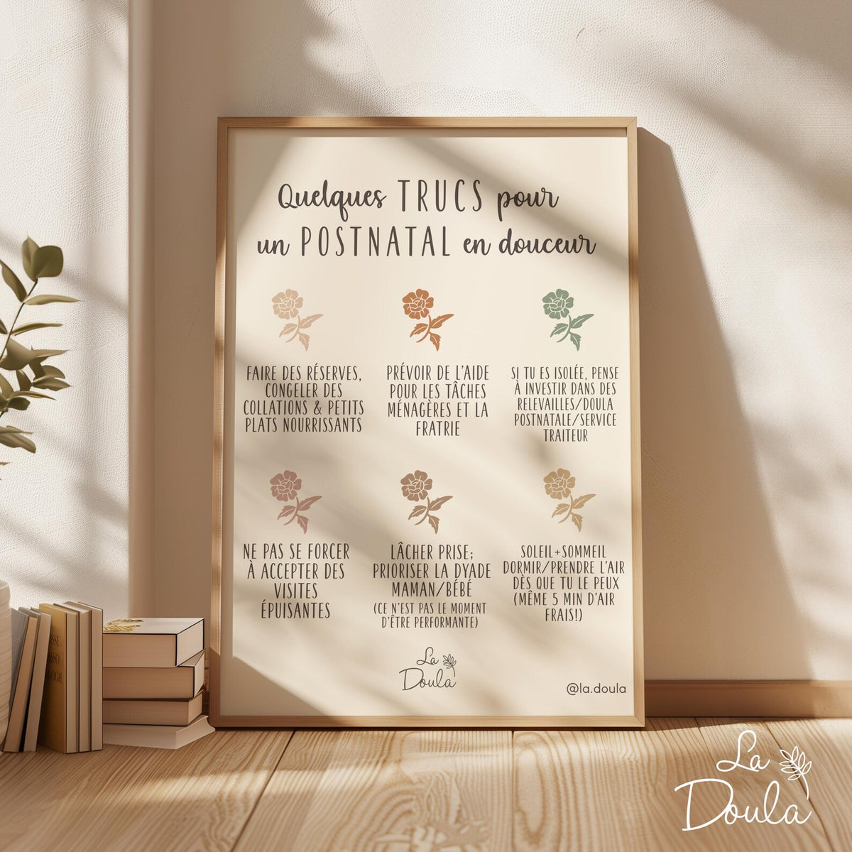 Affiche POSTNATAL DOUCEUR