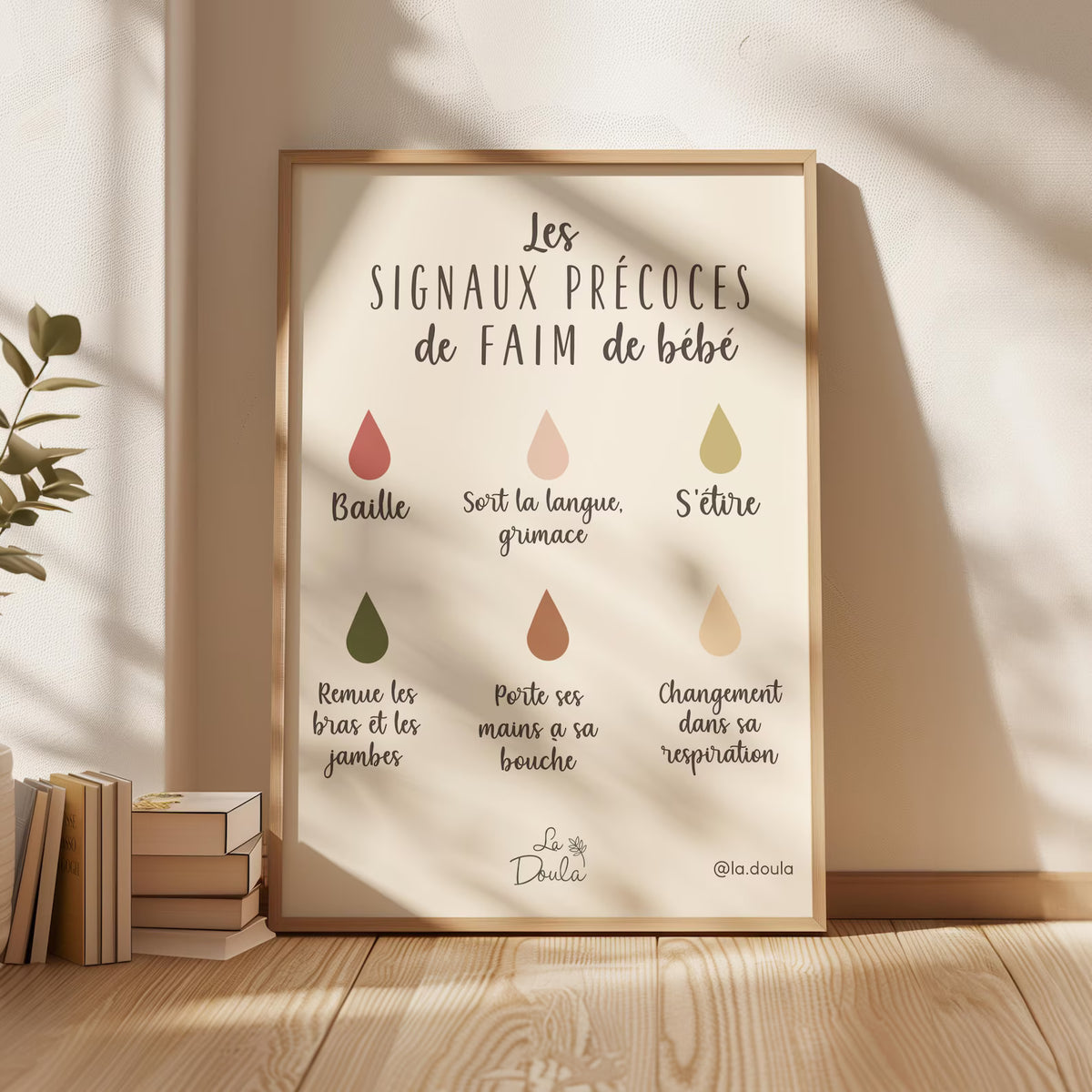 Affiche SIGNAUX FAIM NOURRISSON