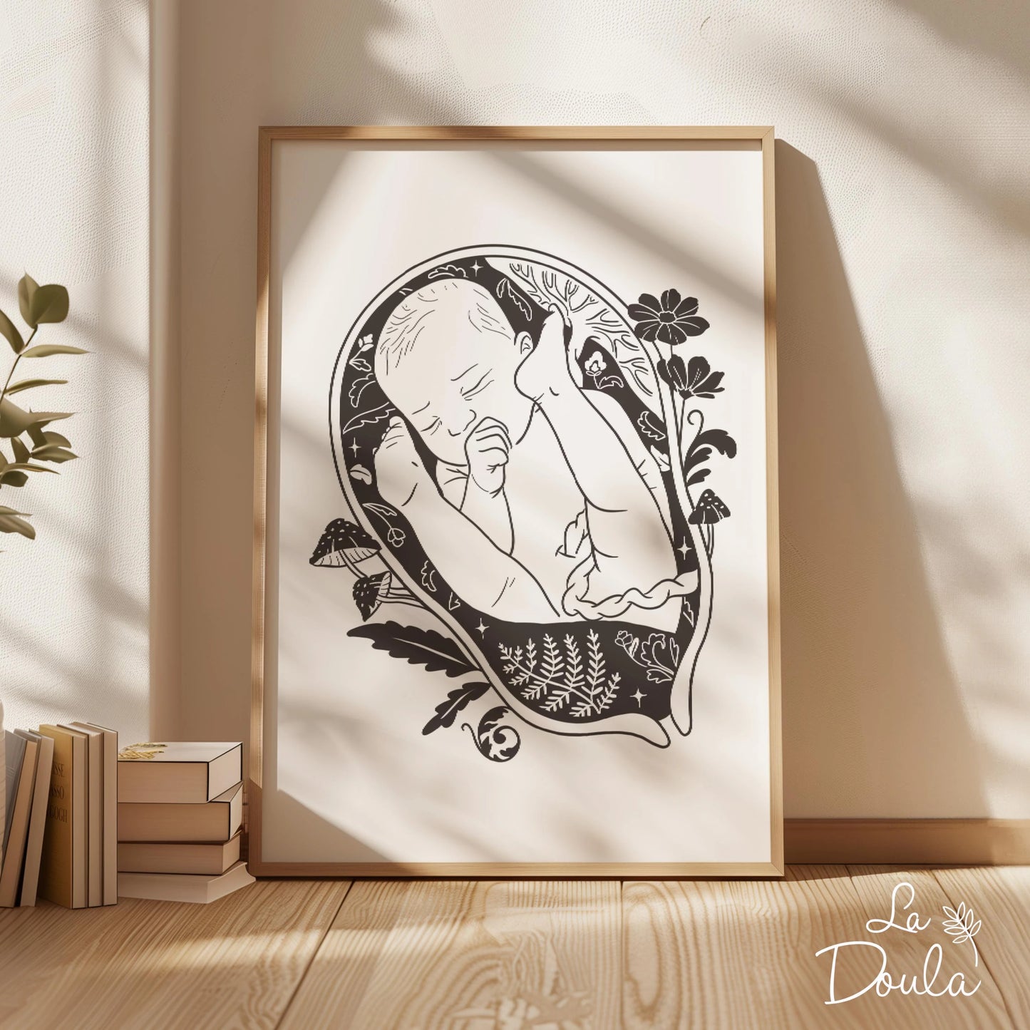 Affiche FERN monochrome