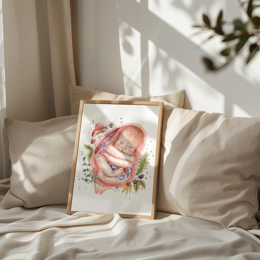 Affiche Aquarelle WILD CHILD