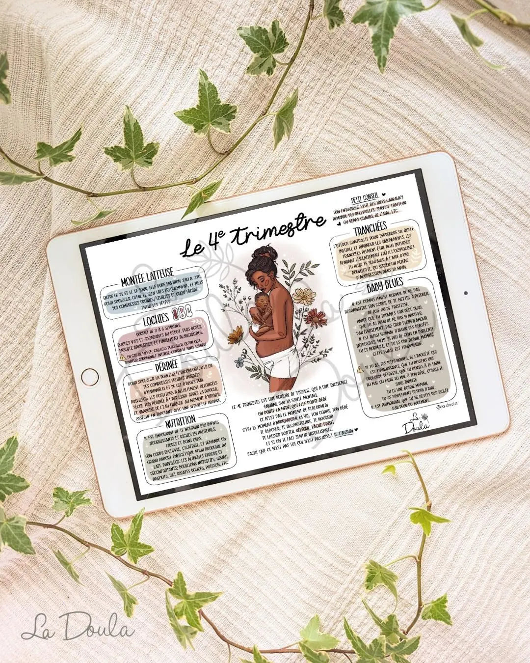 4e Trimestre *femme noire (version couleur)